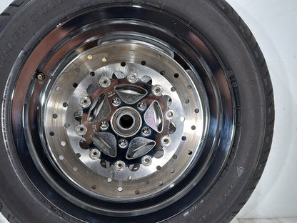 2007 Harley Electra Glide Touring FLHTCUI OEM Front & Rear Wheel Rim Tire 16"