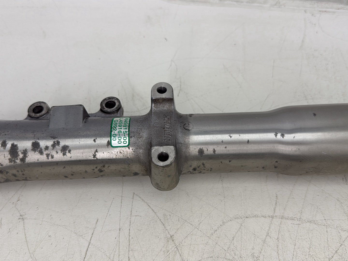 2000 Harley Softail FLSTC Heritage Classic OEM Front Triple Tree Set & LH RH Fork Legs Sliders