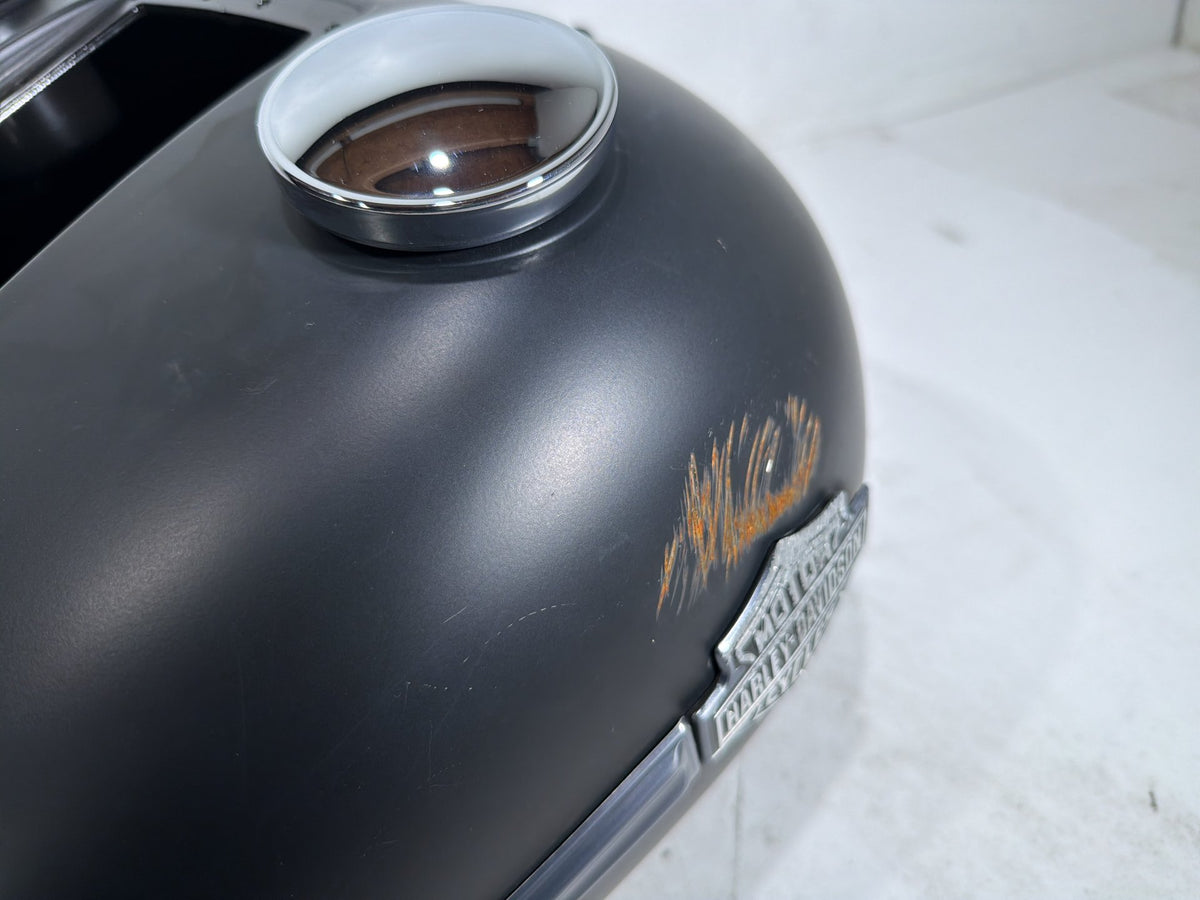 2012 Harley Dyna Fat Bob FXDF 103 OEM Fuel Gas Tank Gasoline Reservoir DENTED