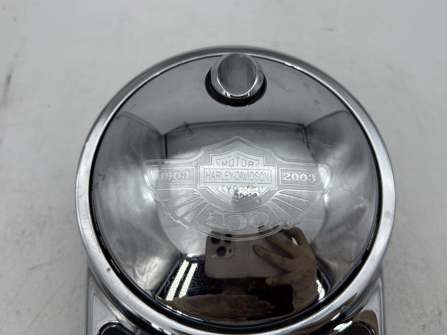 2003 Harley Electra Glide Touring Ultra FLHTCUI OEM Fuel Gas Tank Dash Console NOKey
