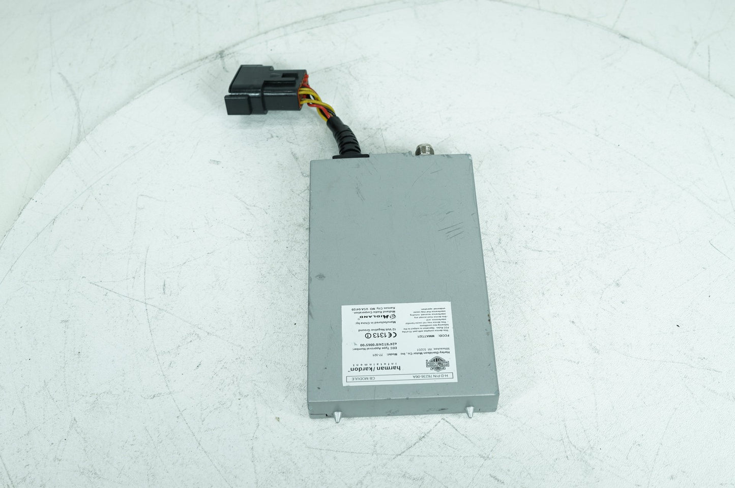 2007 - 2011 Harley-Davidson Touring Electra Screamin Eagle XM Harman Kardon Radio Module 76236-06A 76236-06A