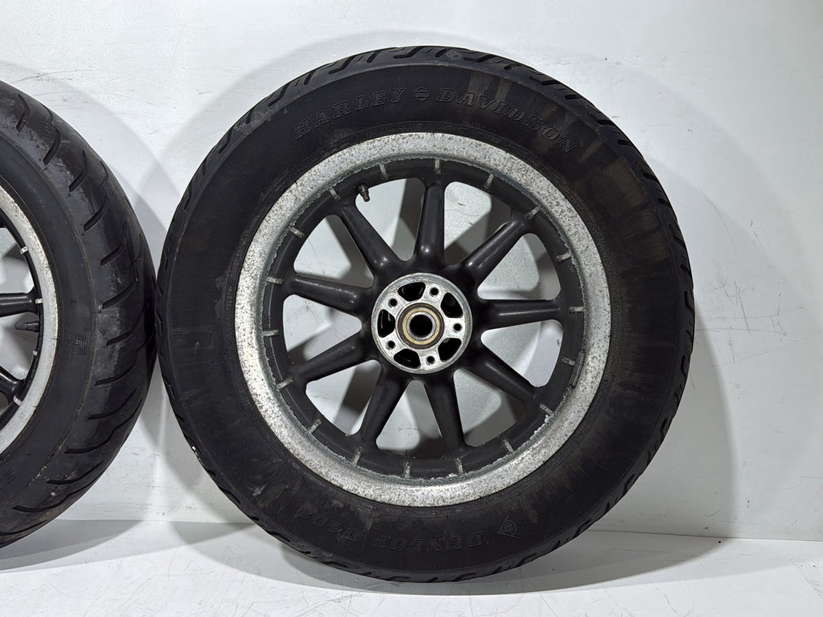 2008 Harley Electra Glide Touring Ultra FLHTCU OEM Front & Rear Wheel Rim Tire