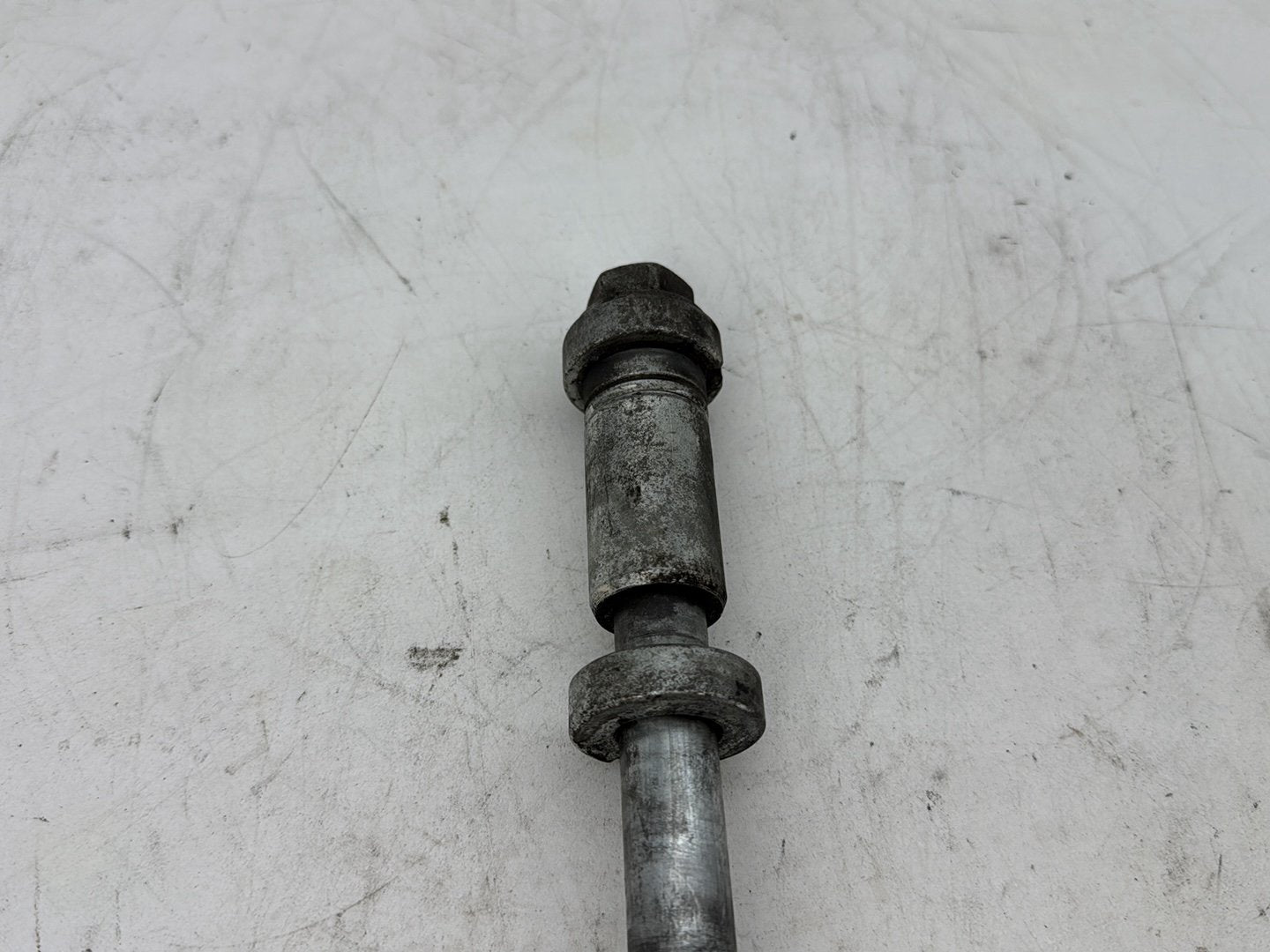 2002 Harley Heritage Softail Classic FLSTC OEM Rear Wheel Axle Bolt Shaft