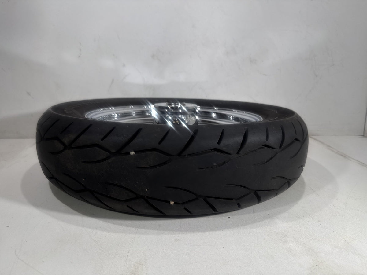94 Harley Softail Custom FXSTC OEM Rear Wheel Rim Tire 140/90B16 77H 16" Chrome