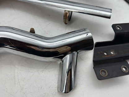 2008 Harley Softail Deluxe FLSTN OEM Exhaust Header Pipes Muffler