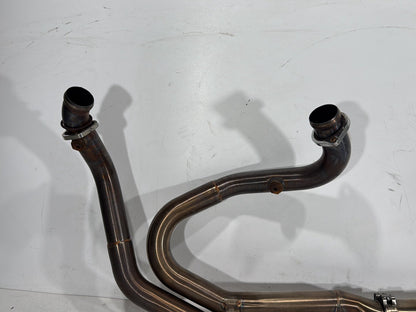 2004 Harley Dyna Super Glide FXDI OEM Exhaust Header Pipes Muffler