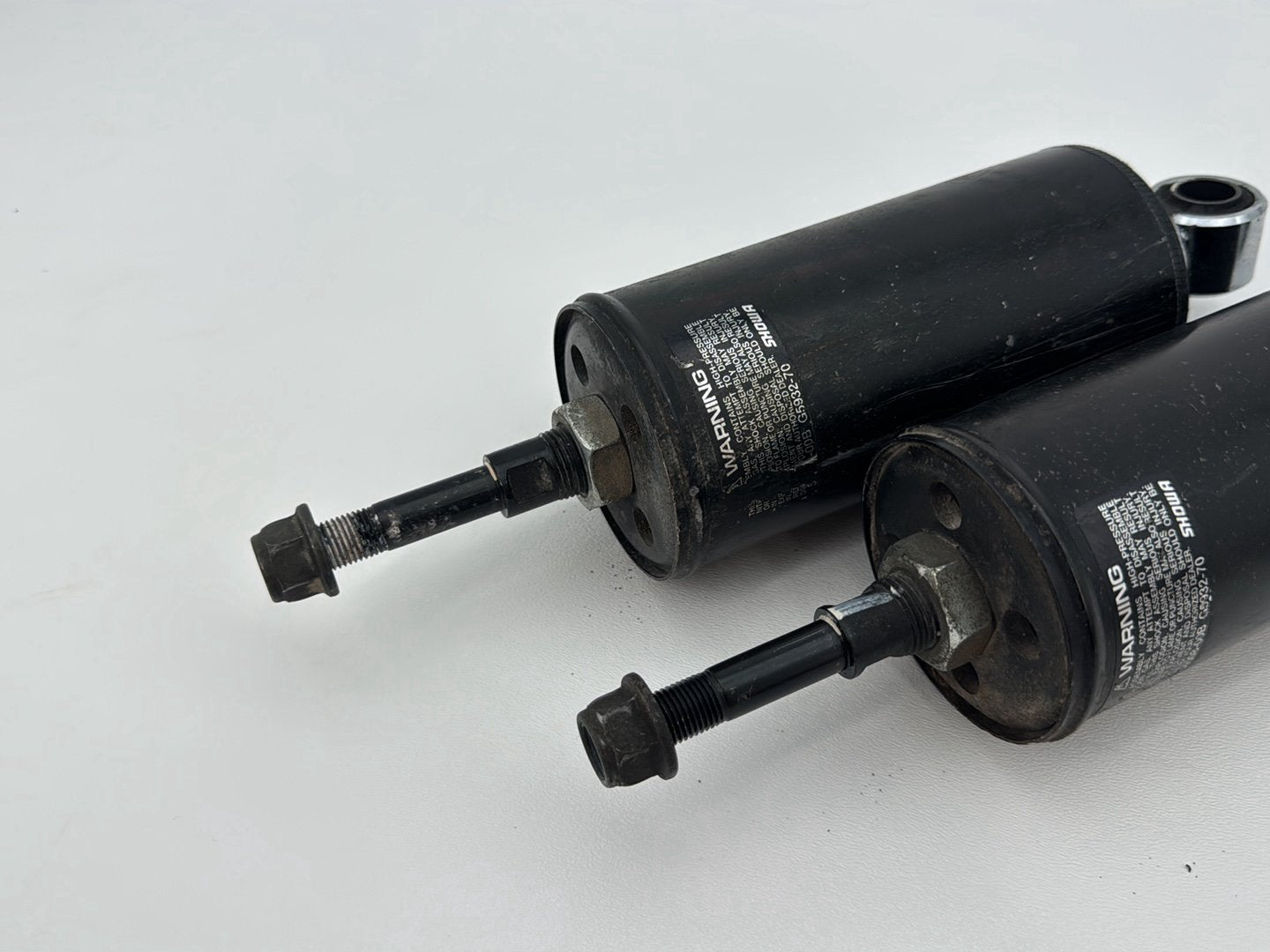 2007 Harley Softail Heritage Classic FLSTC OEM Rear Left Right Shock Absorbers