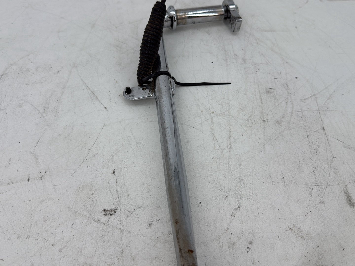 2002 Harley Heritage Softail Classic FLSTC OEM Left Side Jiffy Kick Stand & Spring