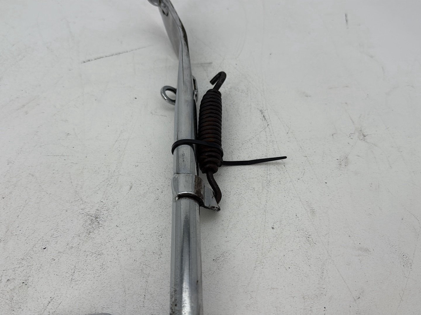 2007 Harley Street Glide Touring FLHX OEM Left Side Jiffy Kick Stand & Spring