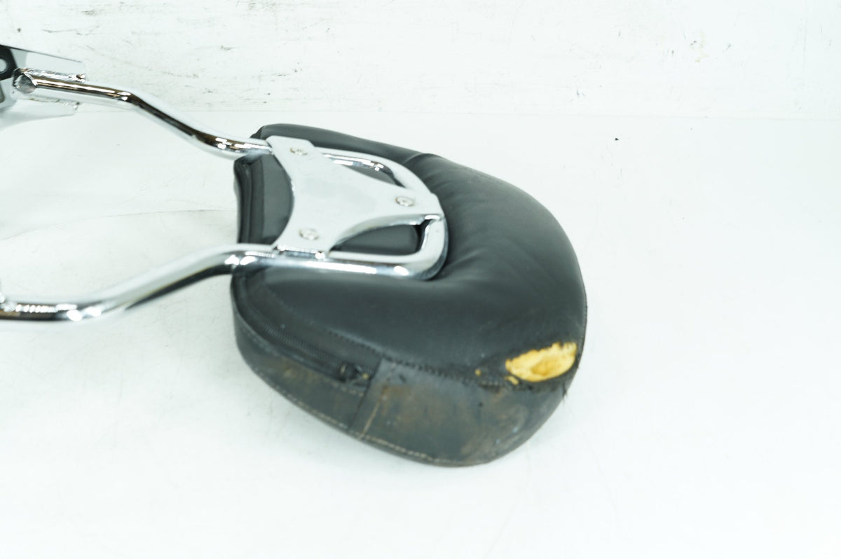 02 Harley Touring Road King Classic OEM Rear Sissy Bar Backrest Cushion Pad TORN