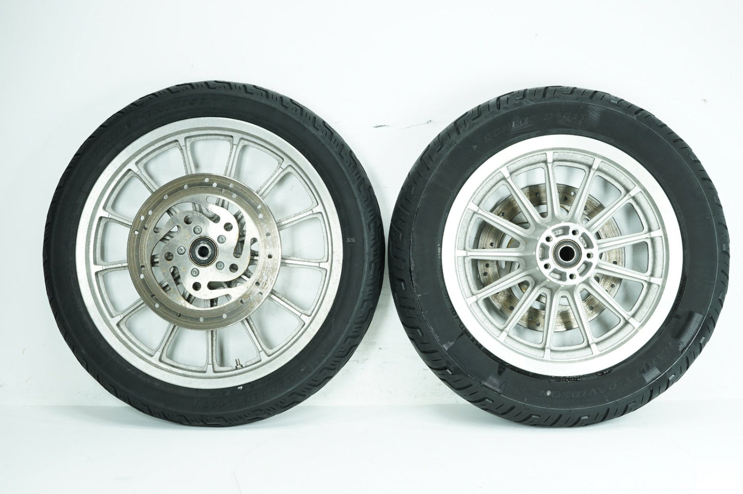 2004 - 2010 Harley-Davidson Sportster Low Front & Rear Wheel Rim Tire 43594-00A