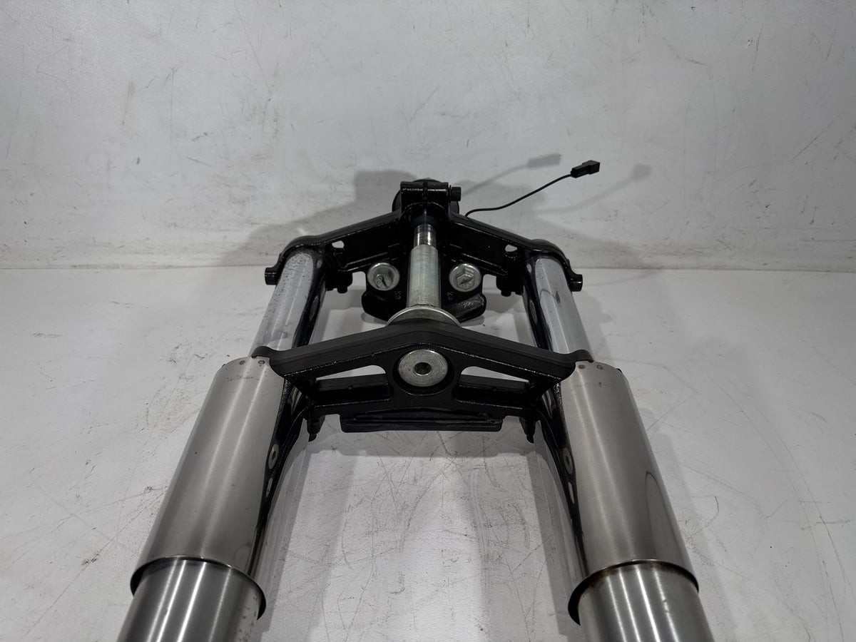 14 Harley Electra Touring Ultra Front Triple Tree Set & LH RH Fork Legs Sliders