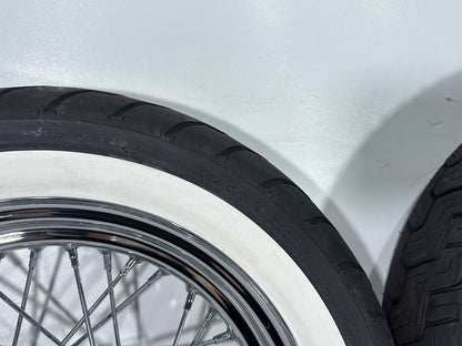 2008 Harley Softail Deluxe FLSTN OEM Front Rear Wheel Rim Tire Spoked