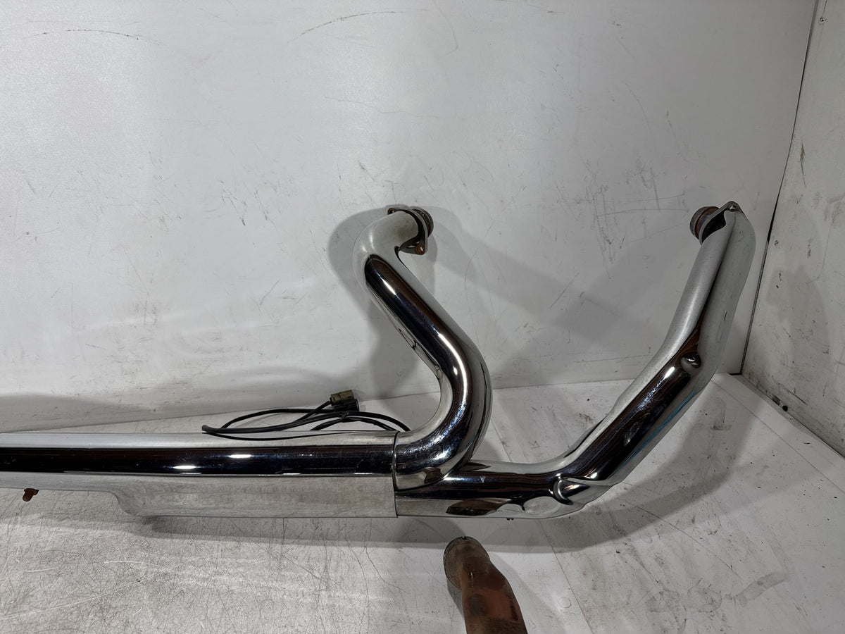 2013 Harley Electra Glide Touring FLHTCU Exhaust Header Pipes Muffler SHARK Road