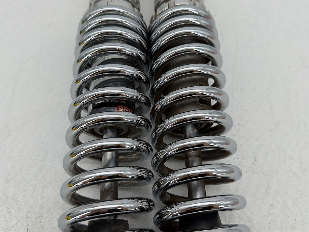 2007 Harley Dyna Street Bob Rear Left Right Shock Absorbers Drag Specialties 14"