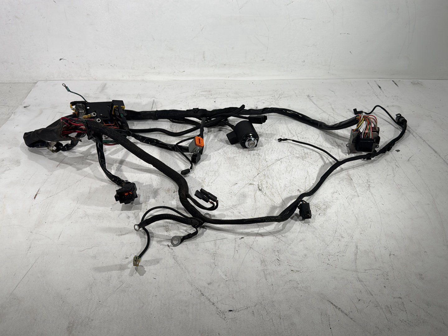 1997 Harley Sportster 1200 Custom XL1200C OEM Main Wire Wiring Harness Ignition Switch NOKey