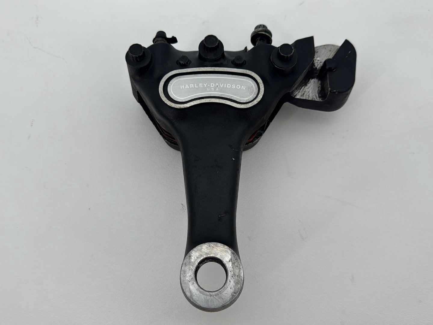 2007 Harley Softail Heritage Classic FLSTC OEM Rear Back Brake Caliper