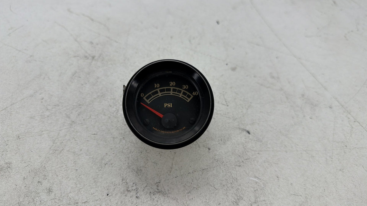 1991 Harley Electra Glide Touring Ultra OEM Oil Pressure Gauge PSI 75032-87