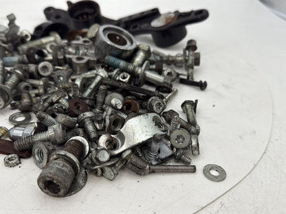 2007 - 2012 Harley-Davidson Touring Electra Glide Ultra Hardware Bolts Nuts & Brackets w/ Left Right Swingarm Fork Brackets