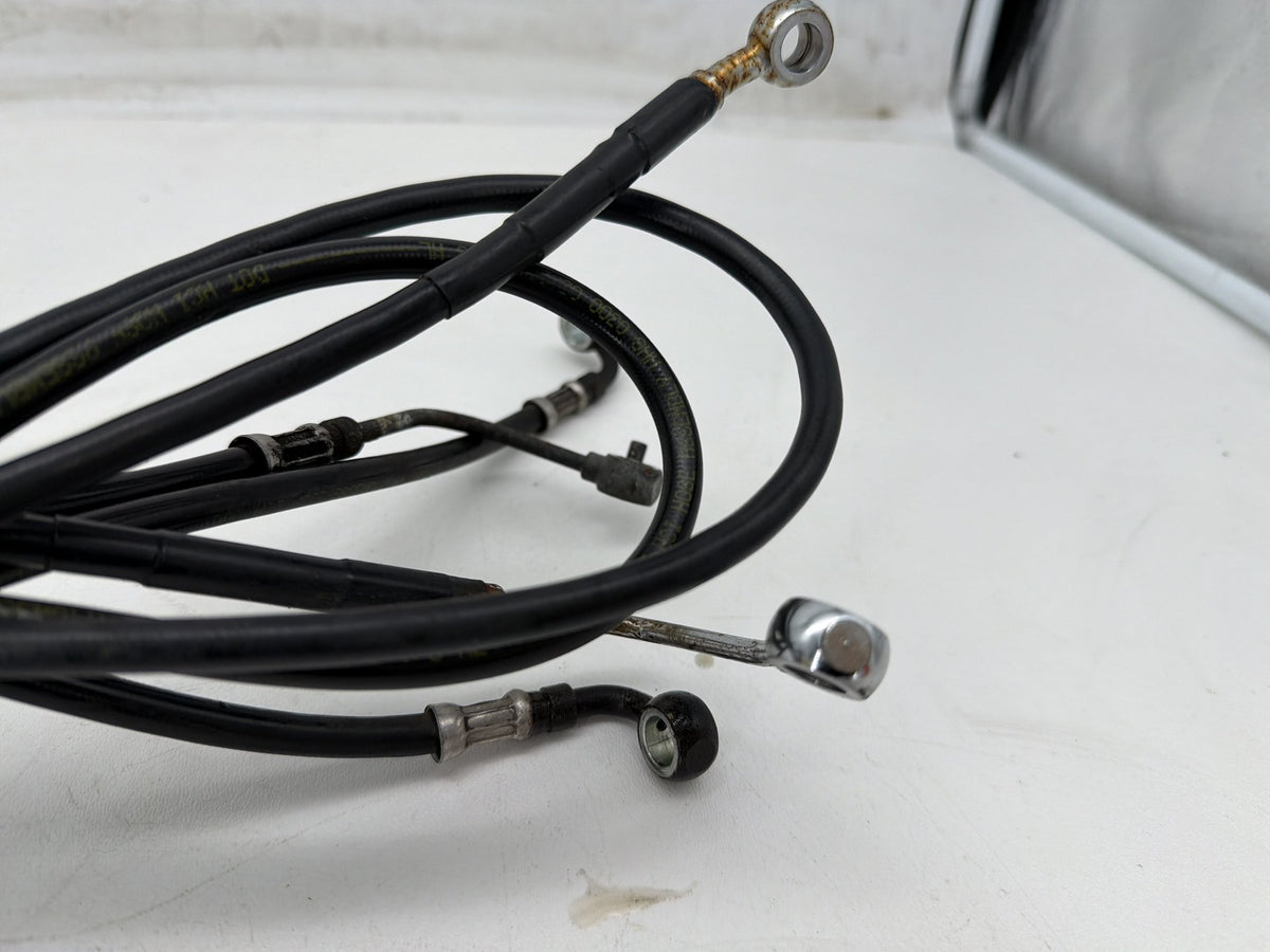2013 Harley Street Glide Touring FLHX OEM Front Brake Hose Line Pipe ABS