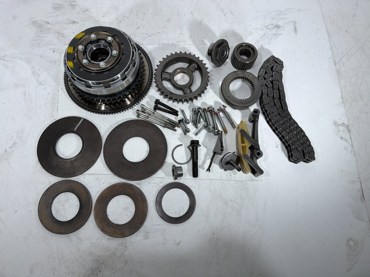 2012 Harley Dyna Fat Bob FXDF 103 OEM Clutch Basket Chain Tensioner Kit