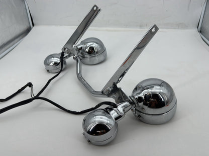 2007 Harley Softail Heritage Classic FLSTC OEM Front Turn Signal Indicators Aux Light Bar