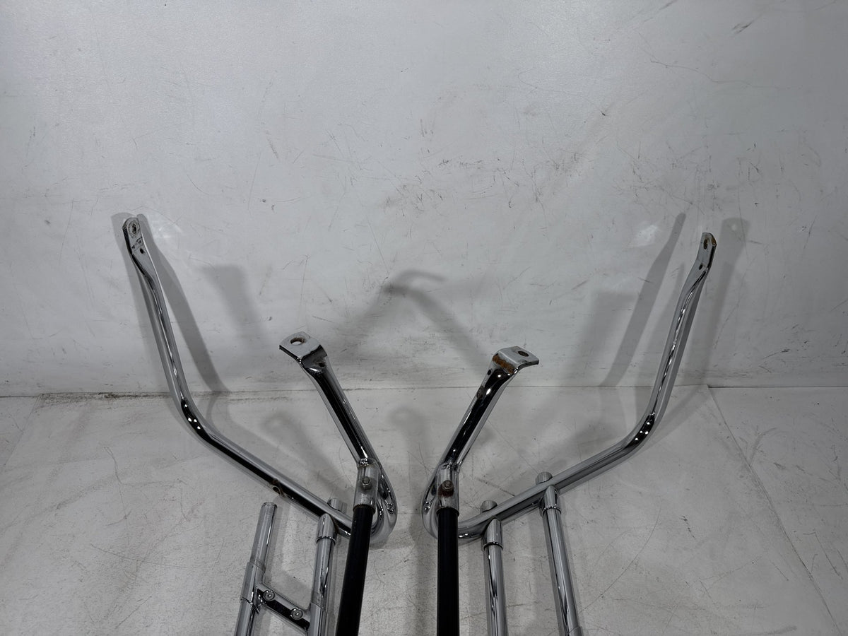 2009 Harley Electra Glide Touring OEM Rear Left Right Saddlebag Guard Rails Bar