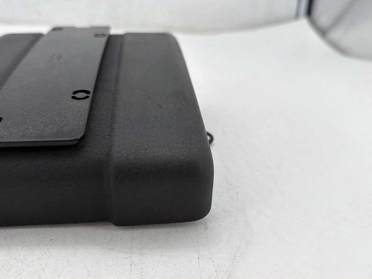07 Harley Dyna Street Bob Lower Battery Tray Stay Box Cover Panel Black Wrinkle