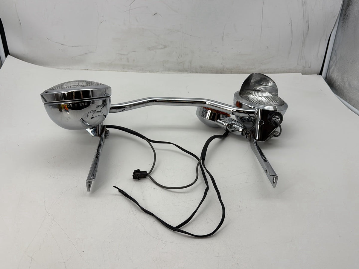 1991 Harley Heritage Softail Classic FLSTC Front Turn Signal Indicators Light Ba