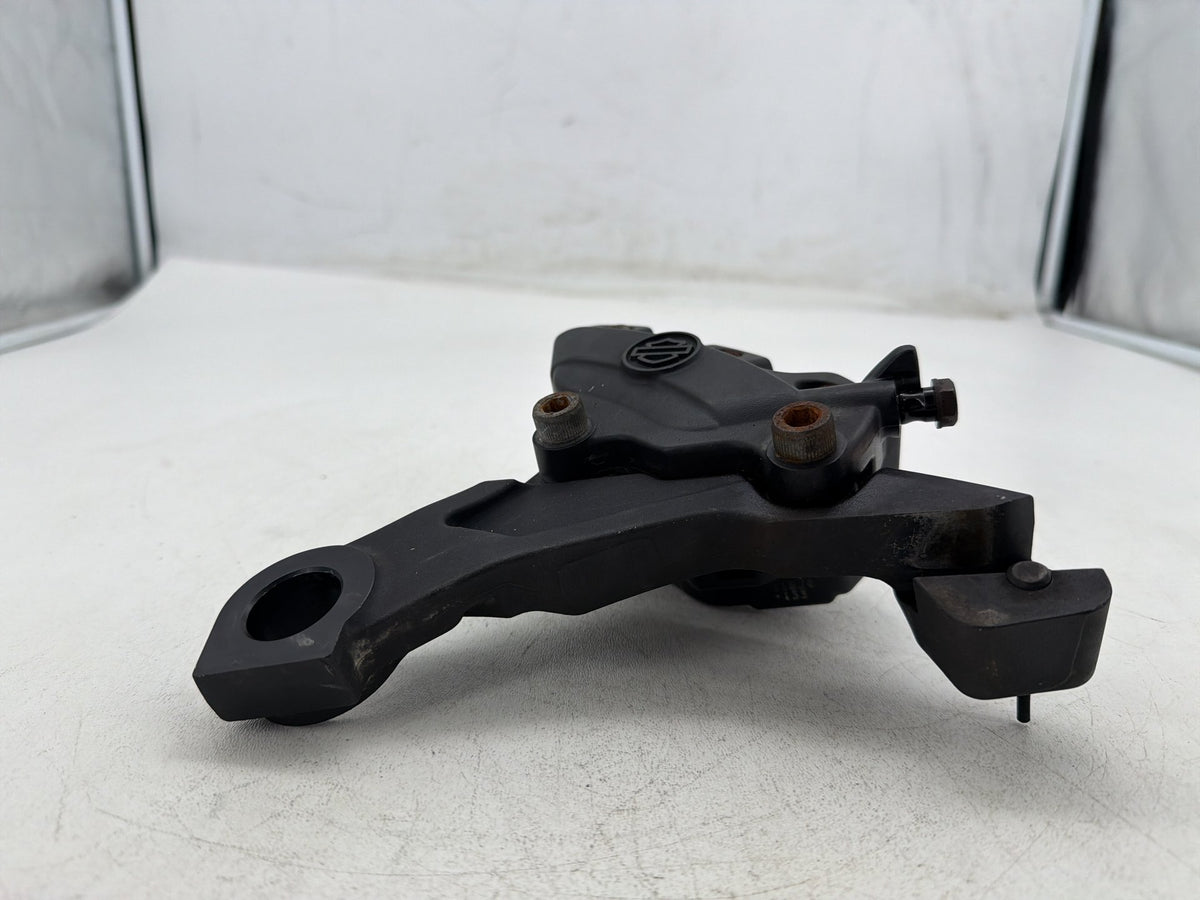 2011 Harley Road King Touring FLHR OEM Rear Back Brake Caliper w/ Bracket