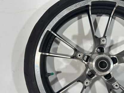 2007 Harley Street Glide Touring FLHX OEM Front Wheel Rim Tire 130/60B19