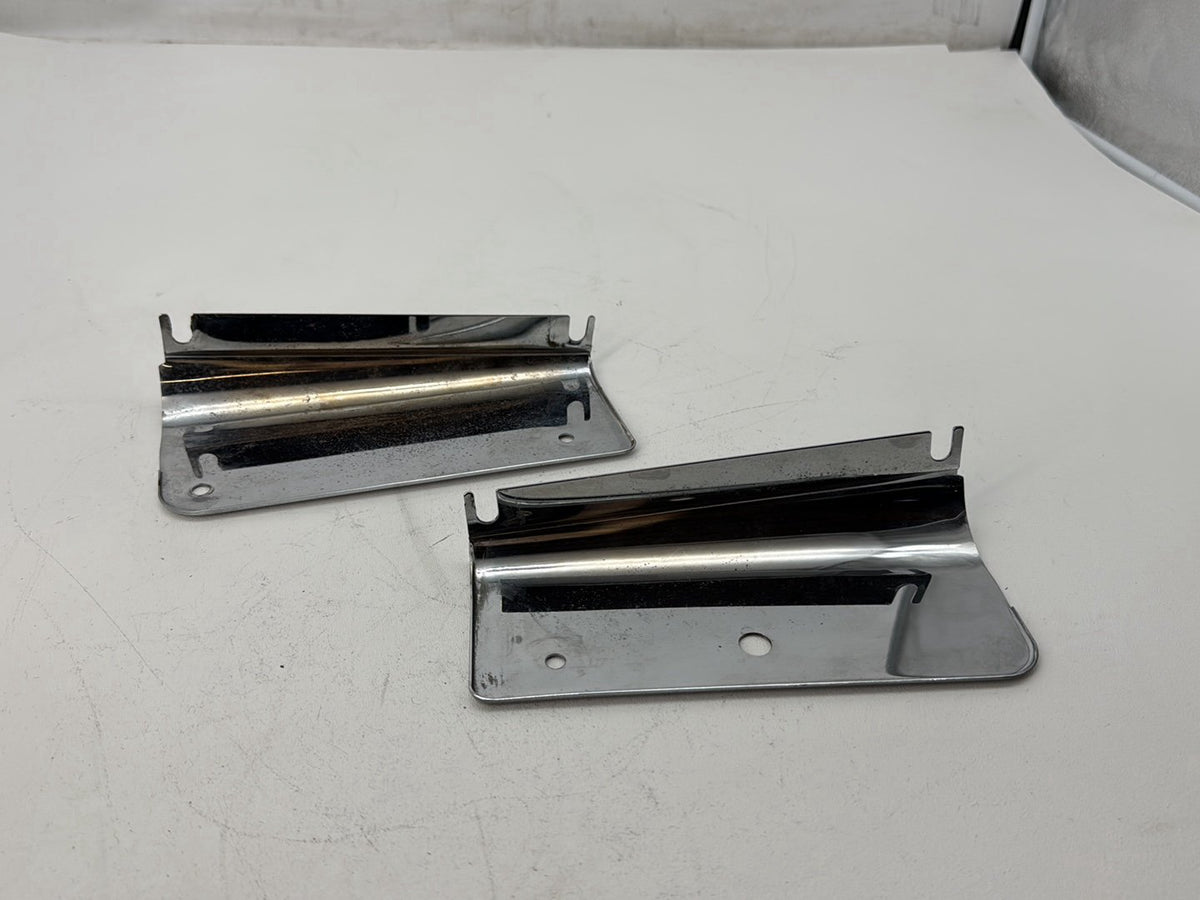 1991 Harley Heritage Softail Classic FLSTC OEM Front Left Right Fork Tube Slider Guard Covers