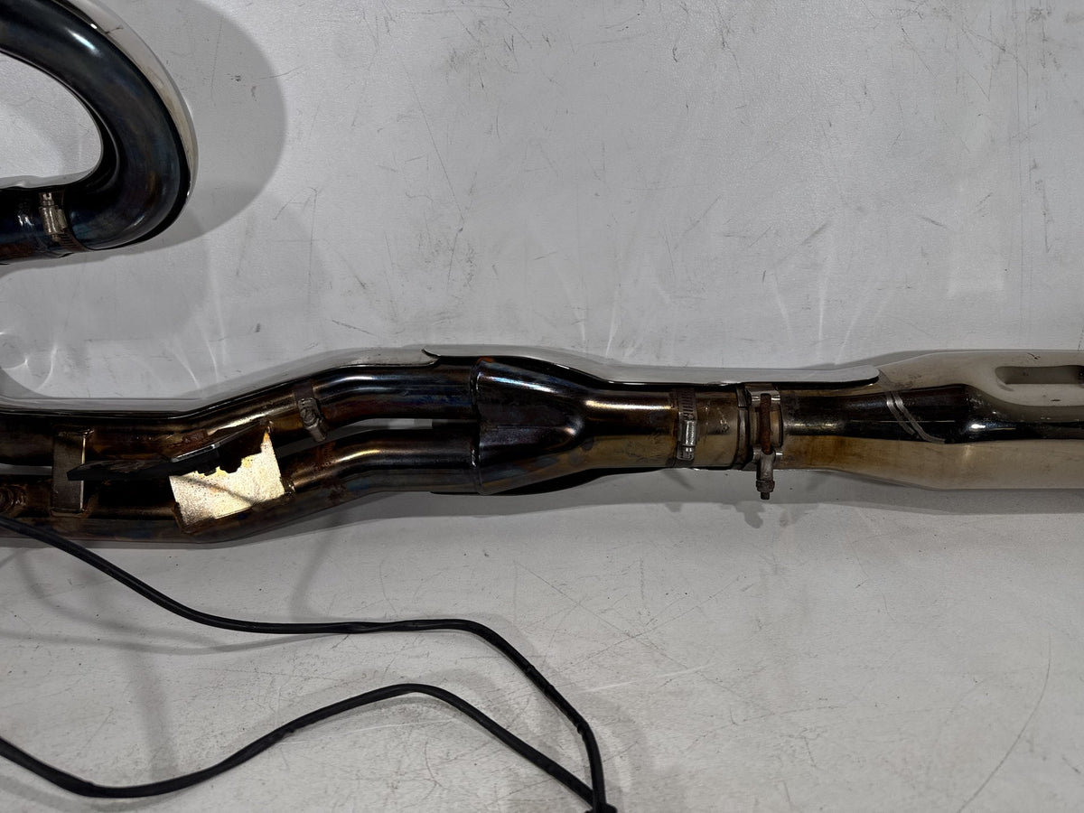 2011 Harley Electra Glide Touring Police OEM Exhaust Header Pipes Muffler