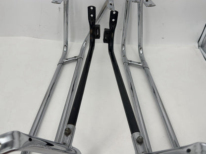 1999 - 2006 Harley-Davidson Touring Electra Glide Classic Rear Left Right Saddlebag Guard Rails Bar 90718-79C