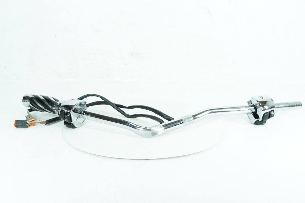 2001 Harley Softail FXSTD Deuce OEM Handlebars Left Right Switches Controls