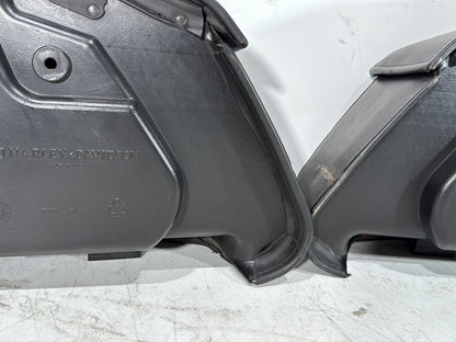 2006 Harley Road King Touring FLHRCI Classic OEM Rear Left Right Saddlebags Luggage Leather