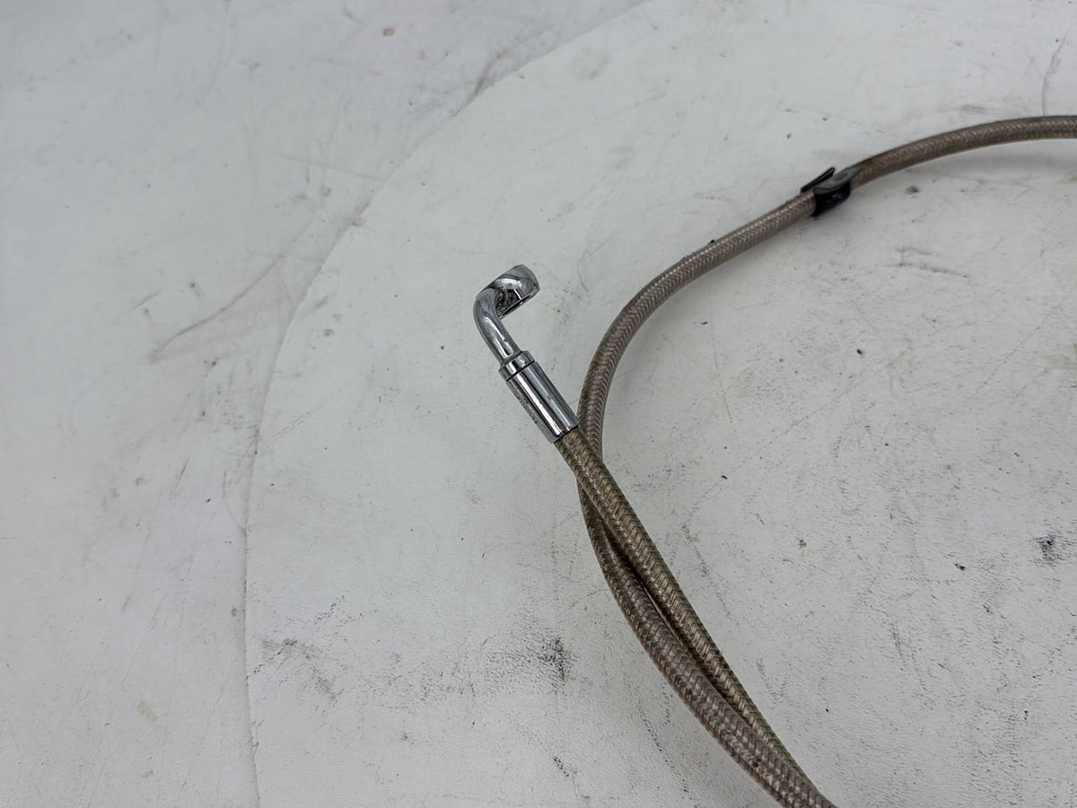 2006 Harley Dyna Super Glide Custom FXDCI OEM Front Brake Hose Line Pipe