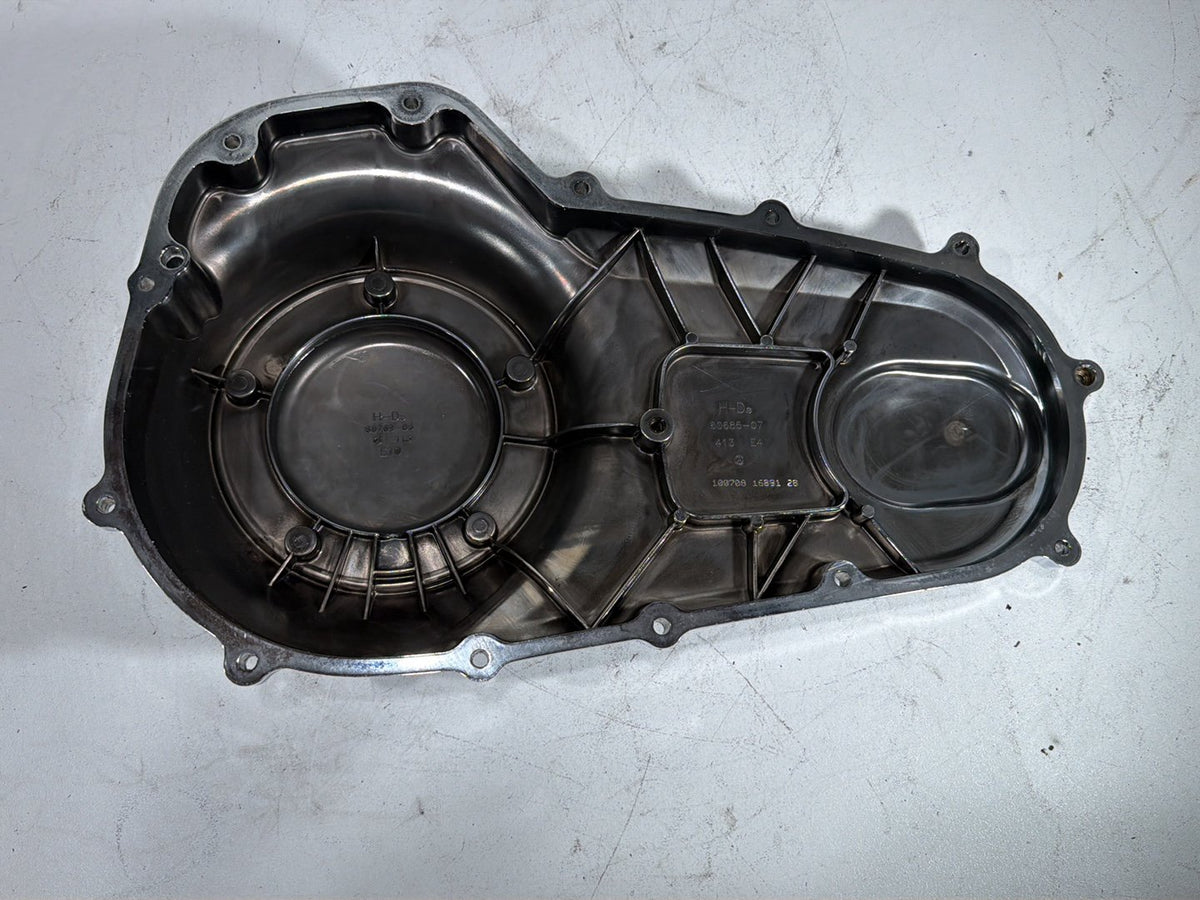 2009 Harley Road King Touring Police OEM Outer Primary Clutch Cover SCRATCHED