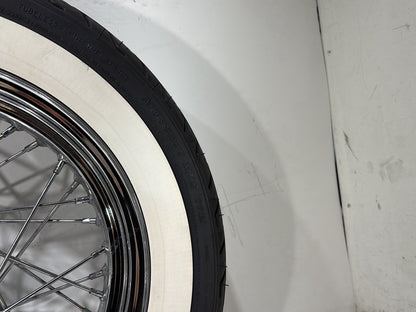 2008 Harley Softail Deluxe FLSTN OEM Front Rear Wheel Rim Tire Spoked
