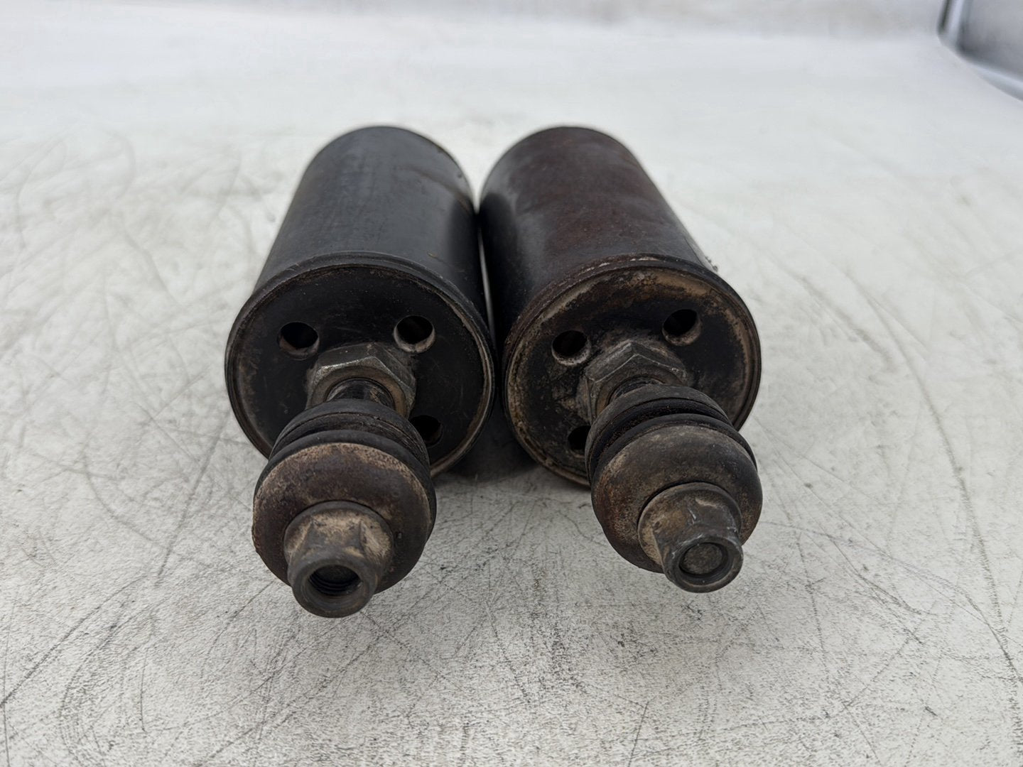 2000 Harley Softail FLSTC Heritage Classic OEM Rear Left Right Shock Absorbers