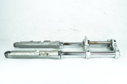 2007 - 2017 Harley-Davidson Dyna Super Glide Custom Front Triple Tree Set & LH RH Fork Legs Sliders 45538-08