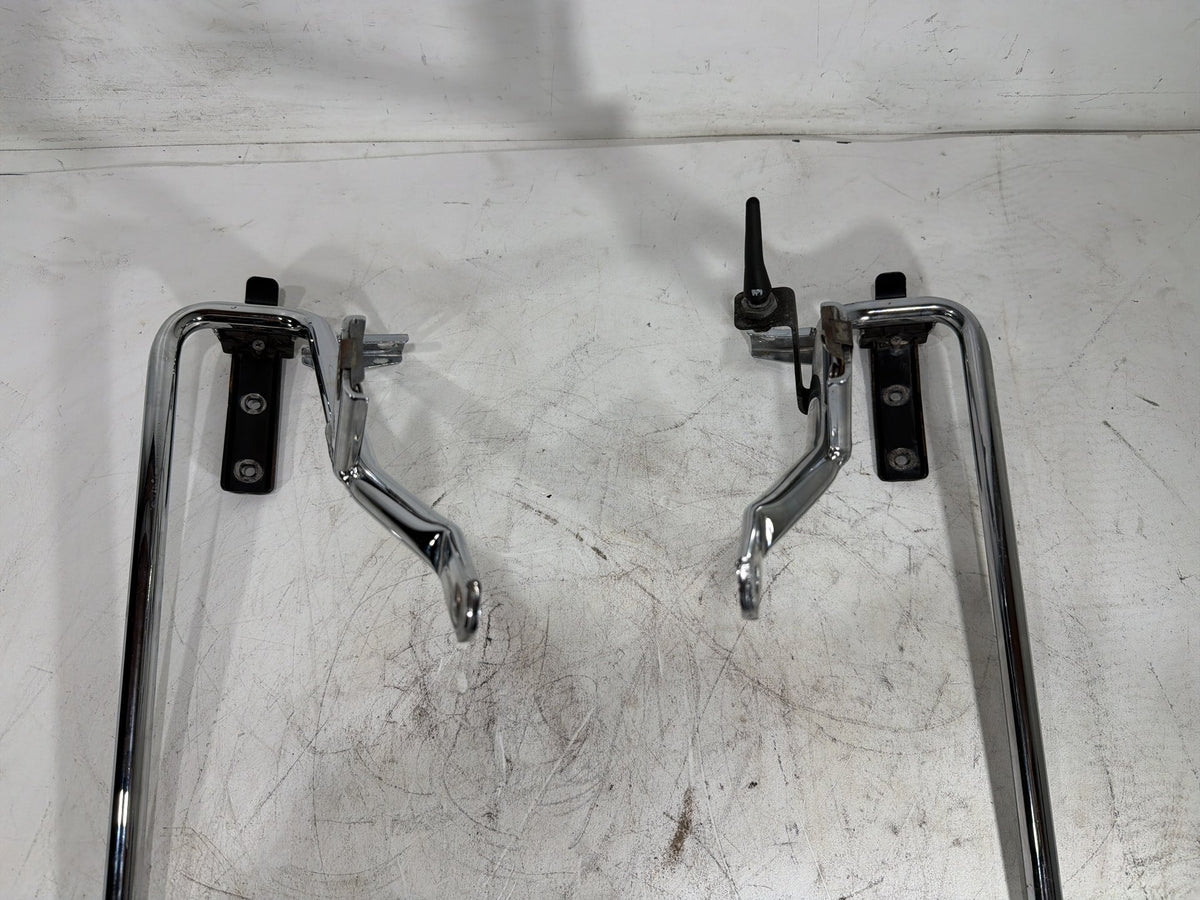2009 Harley Street Glide Touring OEM Rear Left Right Saddlebag Guard Rails Bar