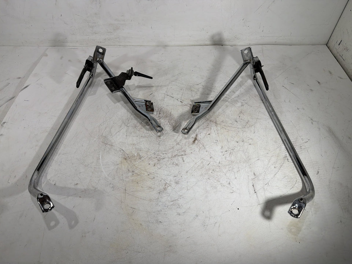 2009 Harley Street Glide Touring OEM Rear Left Right Saddlebag Guard Rails Bar