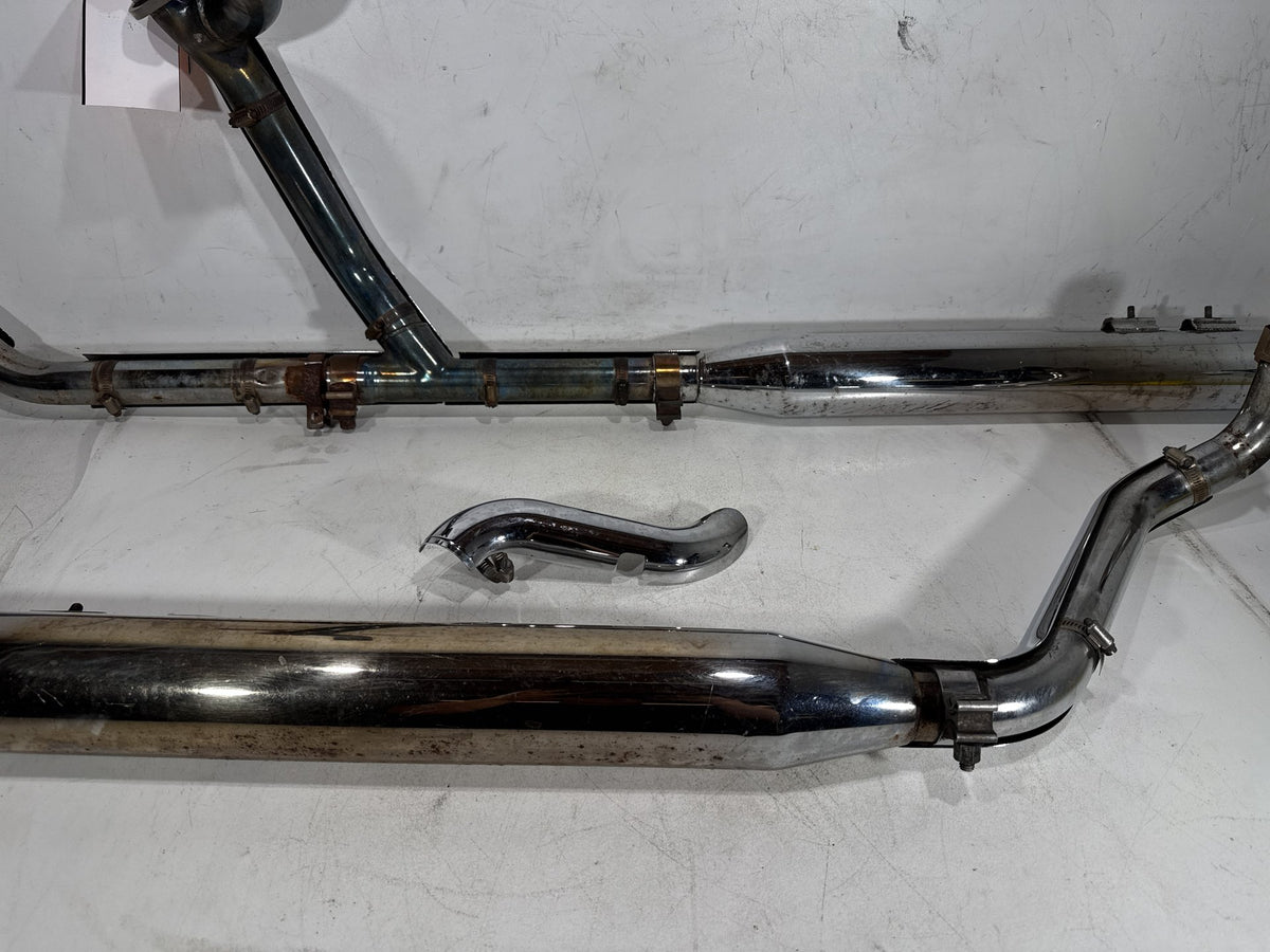 2001 Harley Electra Glide Touring Classic Exhaust Header Pipes Muffler RINEHART