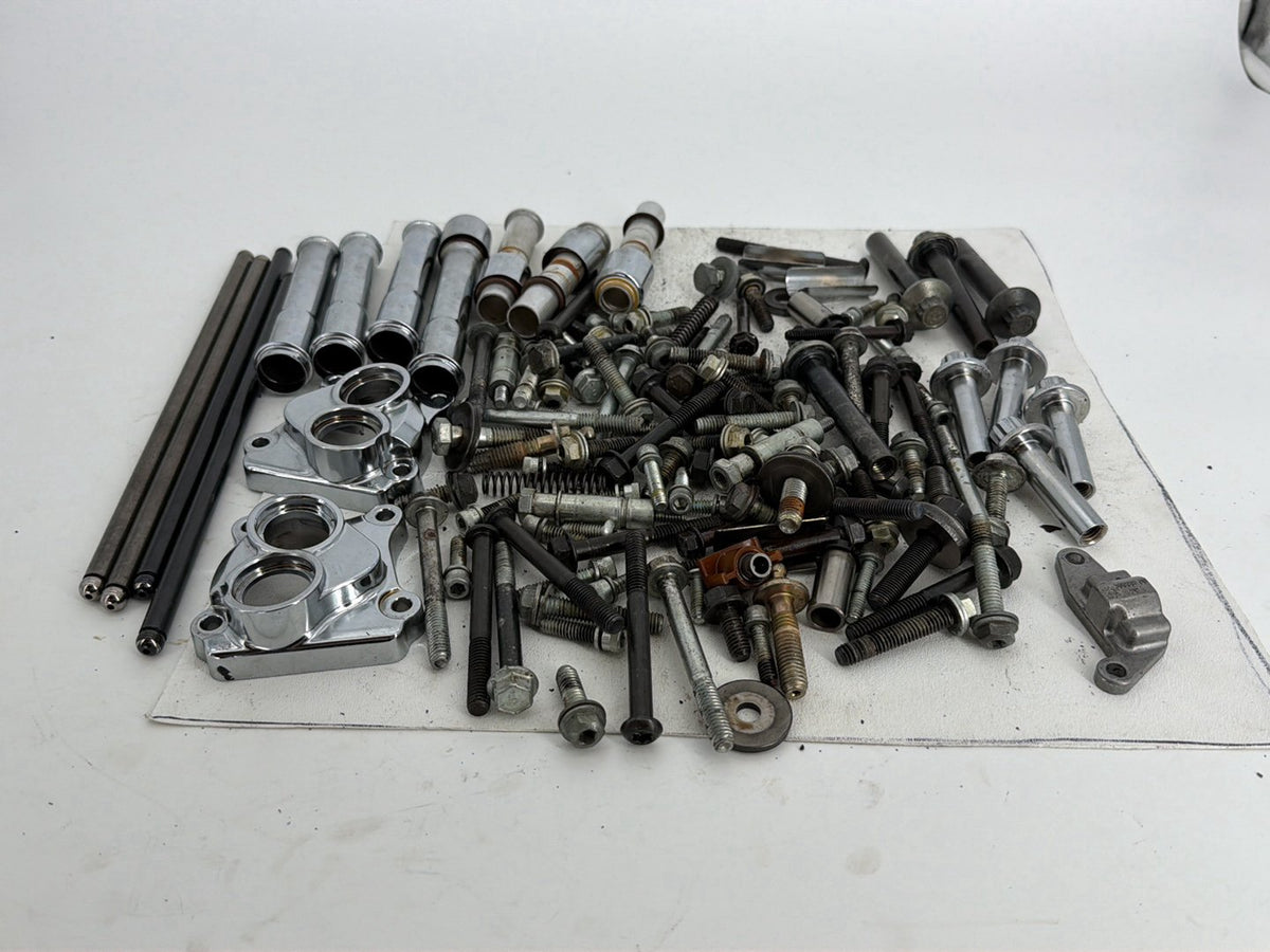 08 Harley Softail FLSTC Heritage Classic Twin Cam Engine Hardware Bolt Pushrods