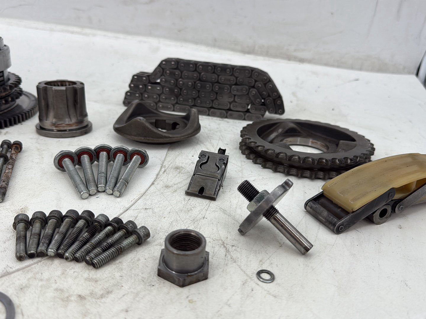 2006 Harley Dyna Super Glide Custom FXDCI OEM Clutch Basket Chain Tensioner Kit