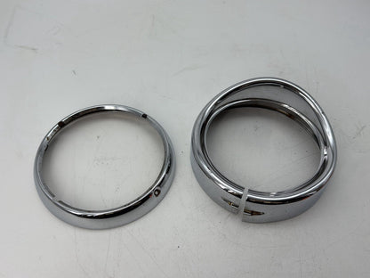 2008 Harley Road King Touring FLHR OEM Headlight Mount Bracket Ring Circle Trim