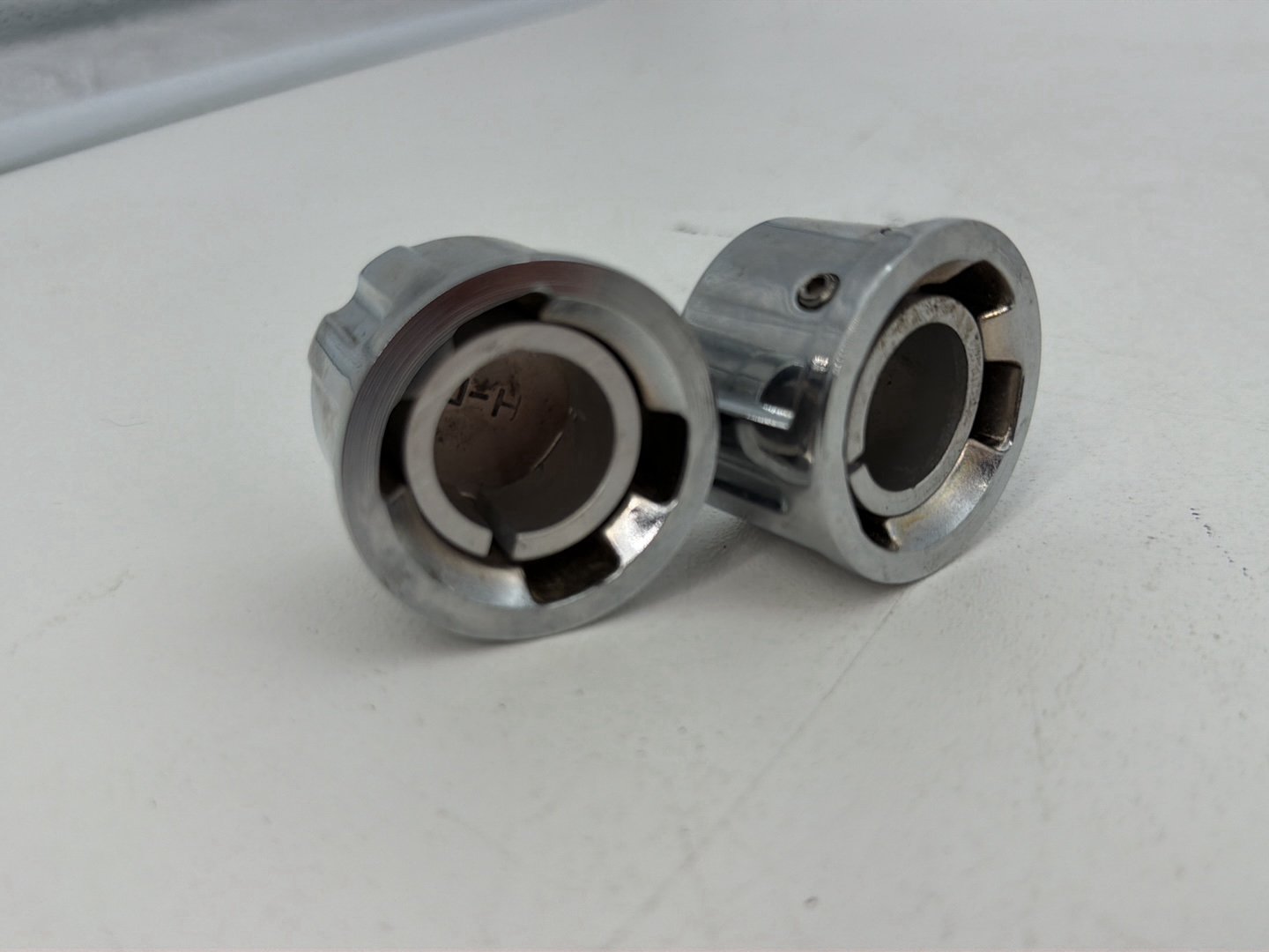 1986 - 1998 Harley-Davidson Softail Heritage Classic Front Wheel Axle Nut Covers Caps 43163-08A
