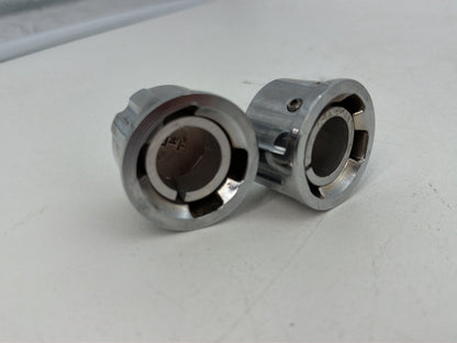 1986 - 1998 Harley-Davidson Softail Heritage Classic Front Wheel Axle Nut Covers Caps 43163-08A