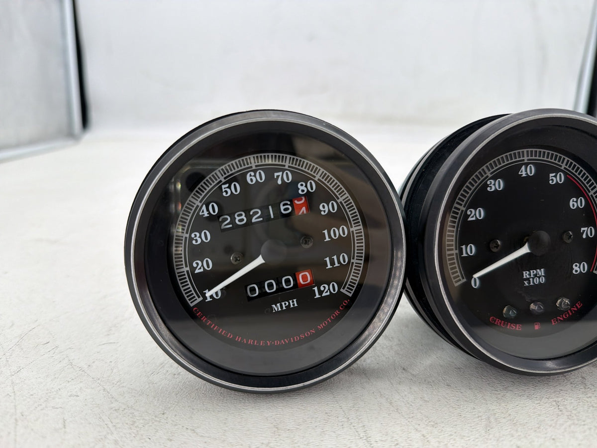 98 Harley Electra Glide Touring Ultra Air Oil Volt Fuel Tacho Speedo Gauges 28K